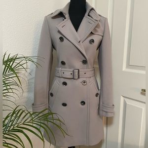Burberry || Grey-Lavender Trench Coat